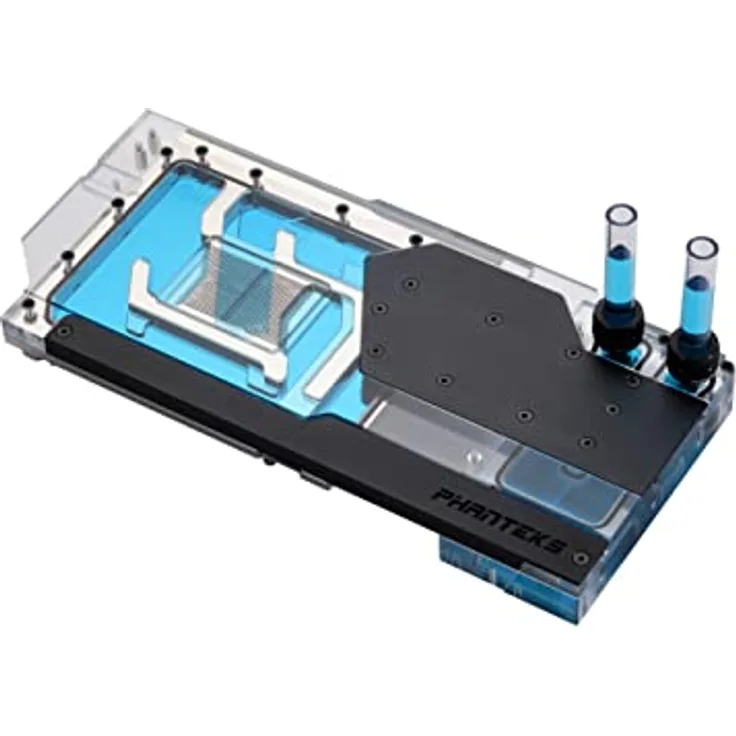 Phanteks RTX 4080/90 Wasserblock inkl. Backplate für Asus, D-RGB - schwarz