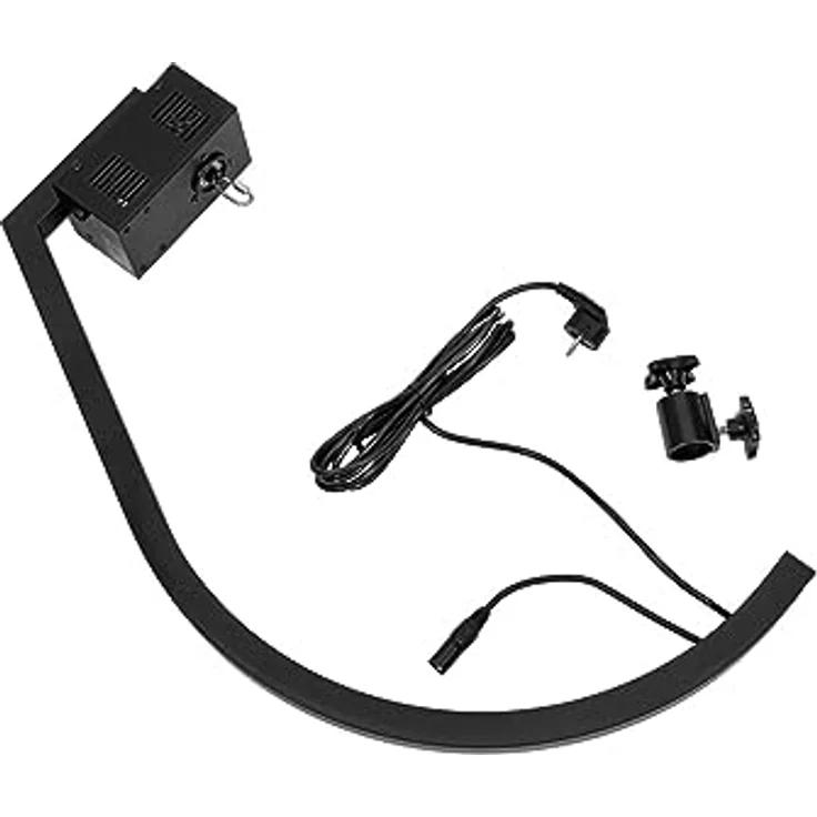EUROLITE Stativhalterung PRO mit DMX-Motor für Spiegelkugeln bis zu 50cm sw | Geschwungene Stativhalterung mit DMX-steuerbarem Motor für Spiegelkugeln bis 50 cm – Bild 4
