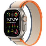 Apple Watch Ultra 2, OLED, Touchscreen, 64 GB, GPS, 61,4 g in Beiges Textilarmband M/L