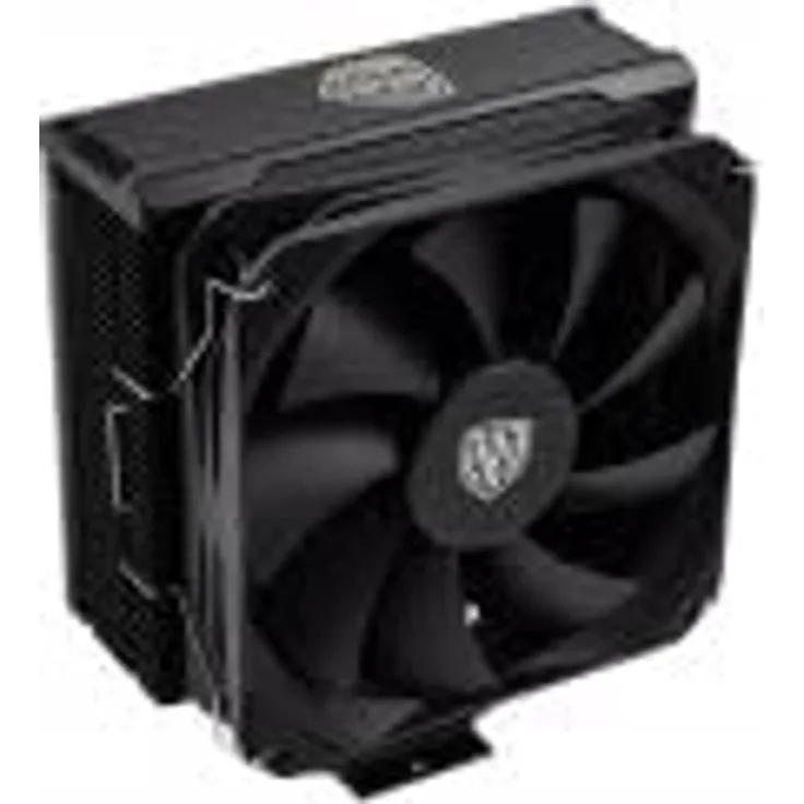 Kolink CPU Kühler Umbra EX-180 Black Edition - Prozessor Kühler - Leise Prozessor Lüfter 120mm 4-Pin PWM - AMD AM4 CPU - Intel LGA1700/1200/20XX/115X