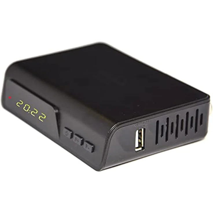 DigiQuest XSd 2.1, Terrestrischer Full HD DVB-T2 Receiver, 1920 x 1080 Pixel, Schwarz – Bild 3