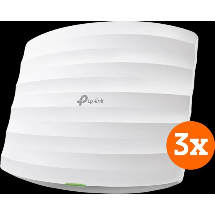 TP-Link Omada EAP225, Access Point 3-Pack mit PoE, für mittelgroße Häuser und kleine Büros, Cloud-Management