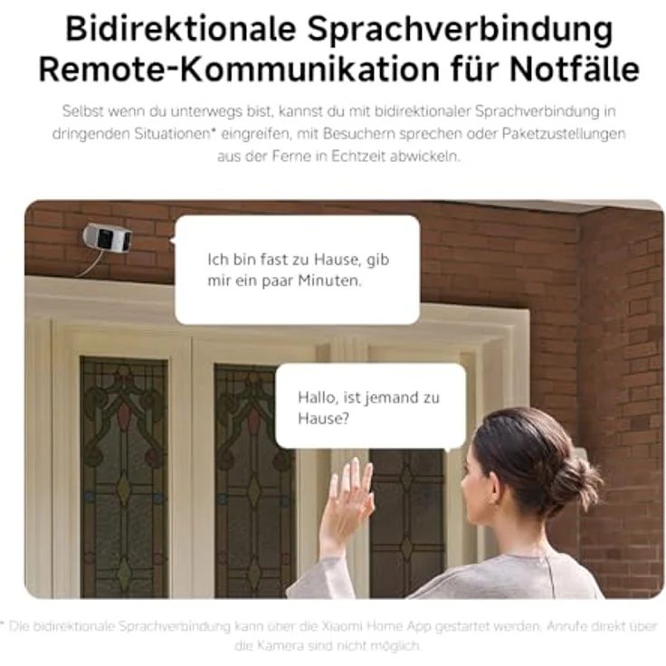 Xiaomi Outdoor Kamera CW100, Dual IP Netzwerkkamera mit Nachtsichtfunktion und wetterfestem Design – Bild 5