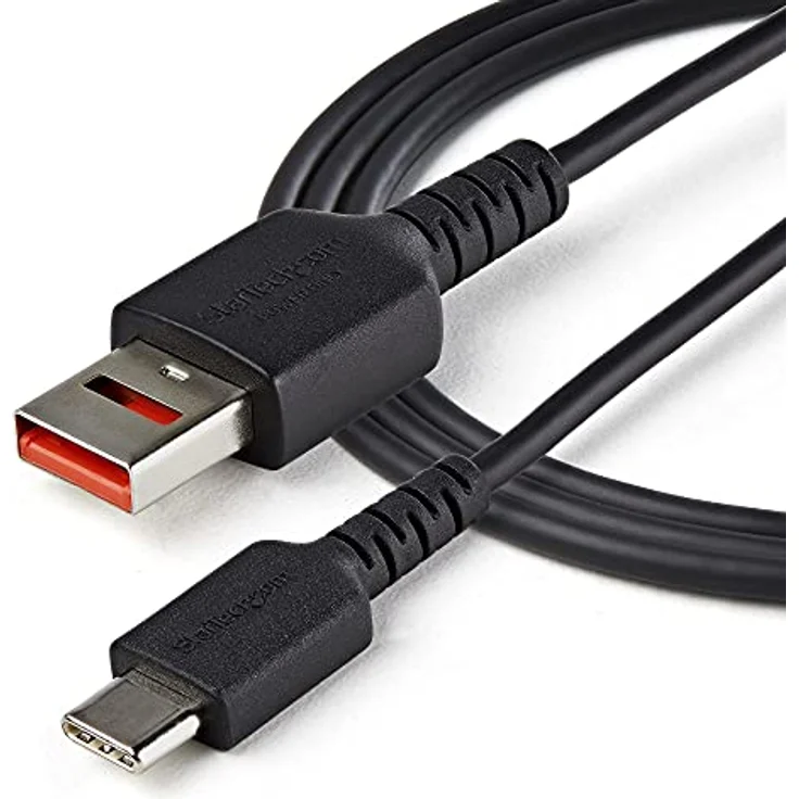 STARTECH.COM 1m USB-Datenblocker Kabel - USB-A auf USB-C Sicheres Ladekabel - keine Datenübertragung/Power-Only-Kabel für Handy/Tablet - Datenblockierung USB Kabel (USBSCHAC1M) – Bild 3