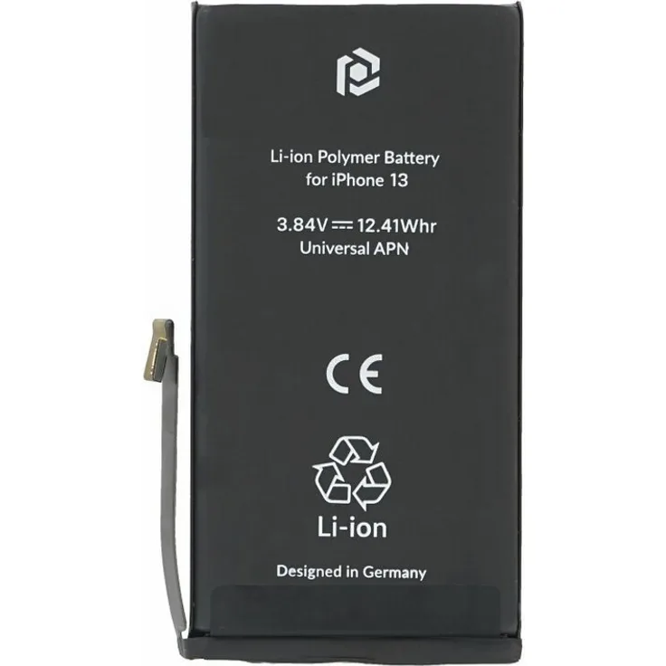 prio Prio Akku für iPhone 13, Ersatzakku mit Originalkapazität und längerer Lebensdauer, 1 St