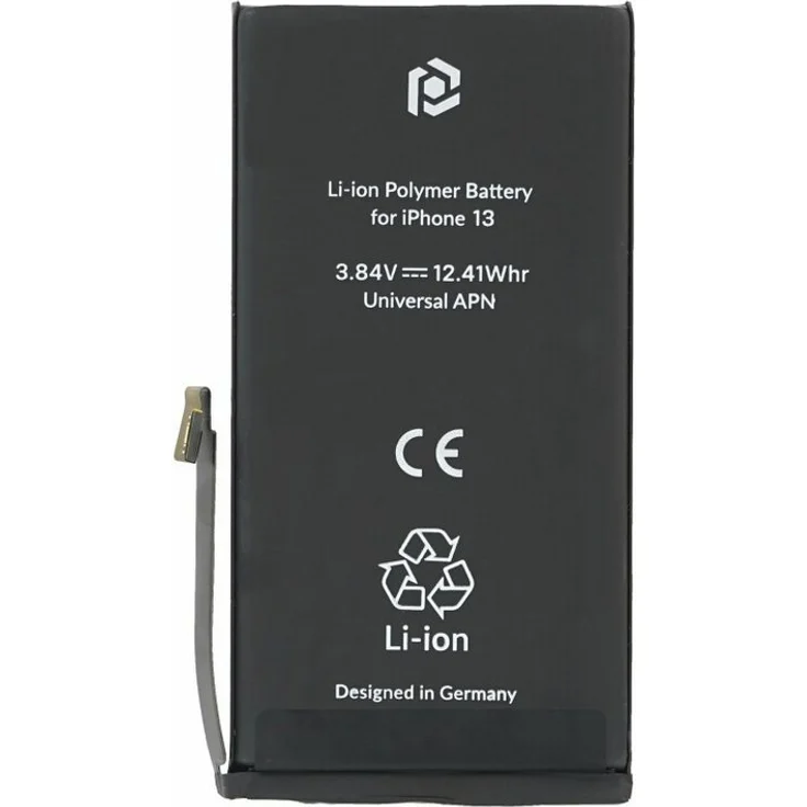 prio Prio Akku für iPhone 13, Ersatzakku mit Originalkapazität und längerer Lebensdauer, 1 St