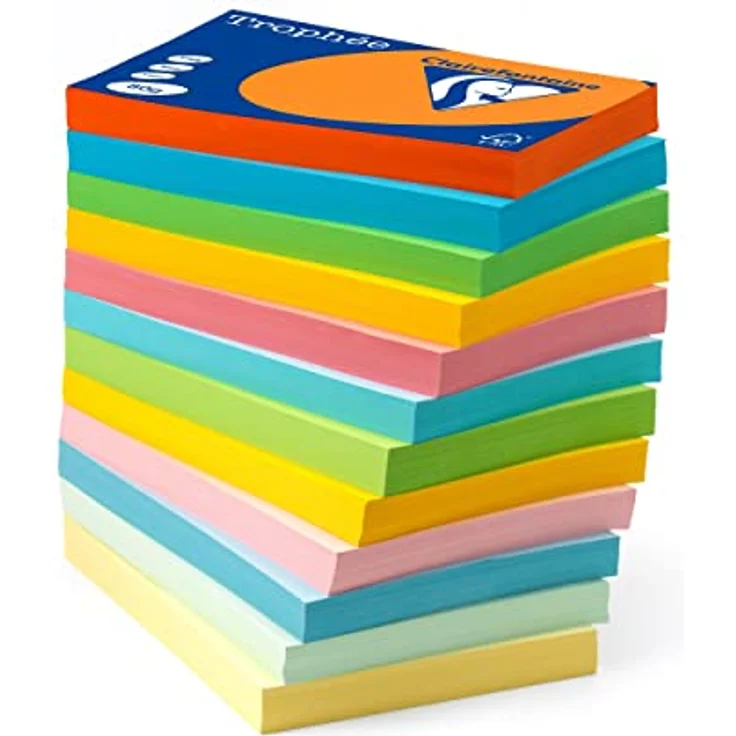 Unbekannt Clairalfa 1203C Universal-Papier Trophee, A4, 120 g-qm Chamois - Preisvergleich – Bild 2