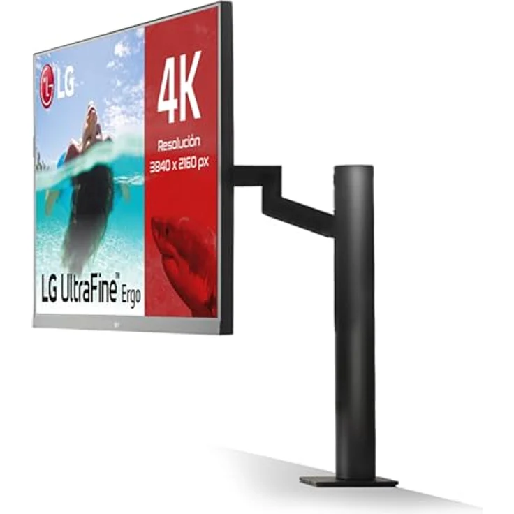 LG UltraFine Ergo 4K IPS Monitor 32UN880-B.BEU 80,01cm - 31,5 Zoll, UHD, ergonomischer Standfuß, HDR10, Gaming Features, Schwarz – Bild 4