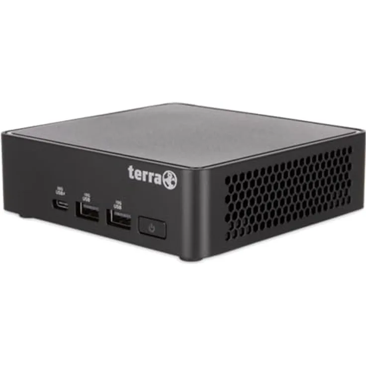 TERRA TERRA PC-Micro 6000, Mini-PC mit Intel Core Ultra 5 210H, 16GB RAM, 500GB SSD, schwarz