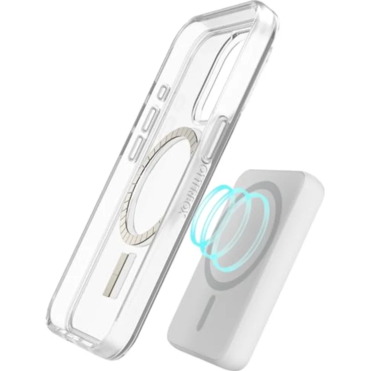 OtterBox Wireless Power Bank für MagSafe, 5000 mAh, USB-C, schlankes Design, weiß – Bild 4