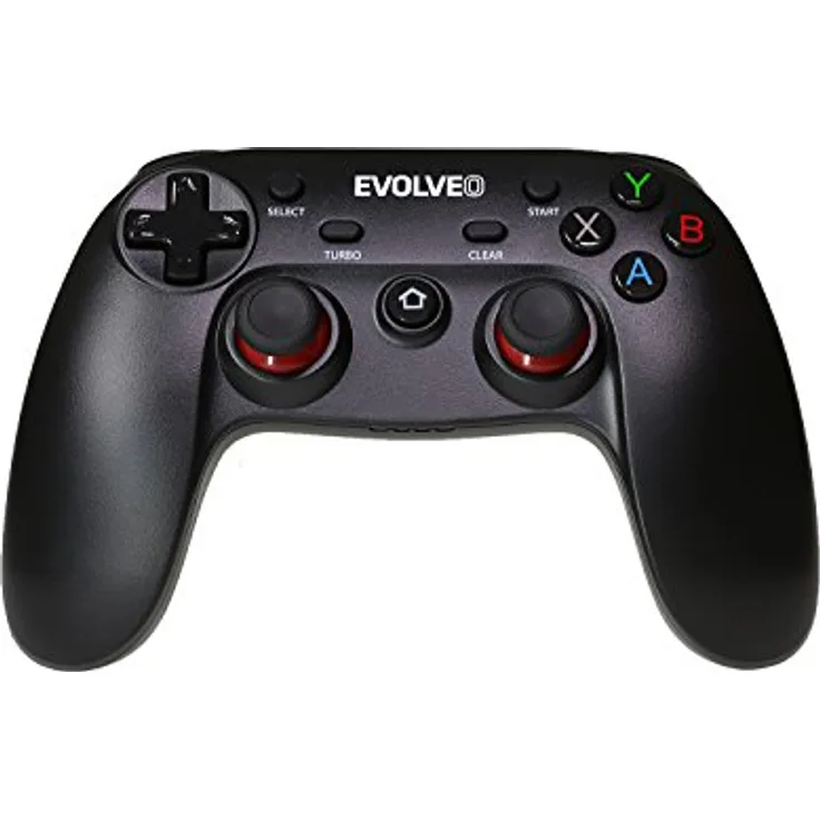 Evolveo EasyPhone Fighter F1, Gamepad für Android, PC und Playstation 3, Bluetooth/USB, verkabelt & kabellos, Turbo-Taste, ergonomisches Design, 600 mAh Batterie