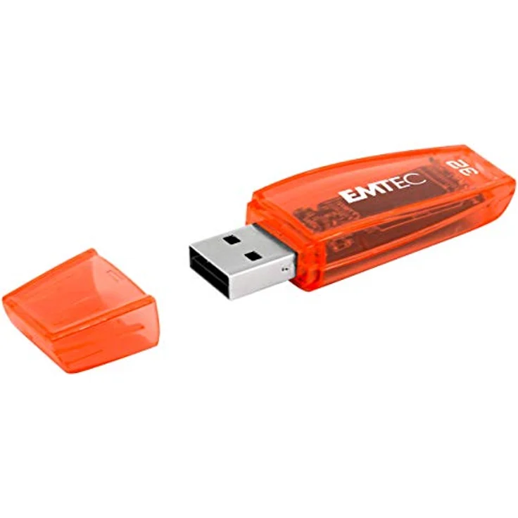 Emtec USB-Stick C410 NEON 2.0, 32 GB Speicher, Fluo-Design, USB-A, kompatibel mit Mac und Windows – Bild 5