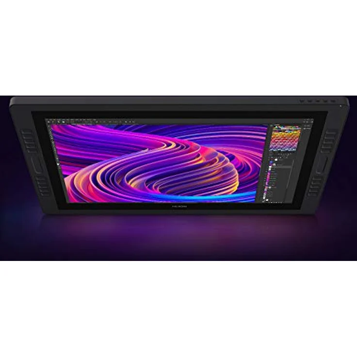 HUION Kamvas Pro 13 Grafiktablett mit Display, 13,3 Zoll HD Pen Batterieloser Stift PW507, 4 Drucktasten+1 Touch-Leiste, Schwarz – Bild 8