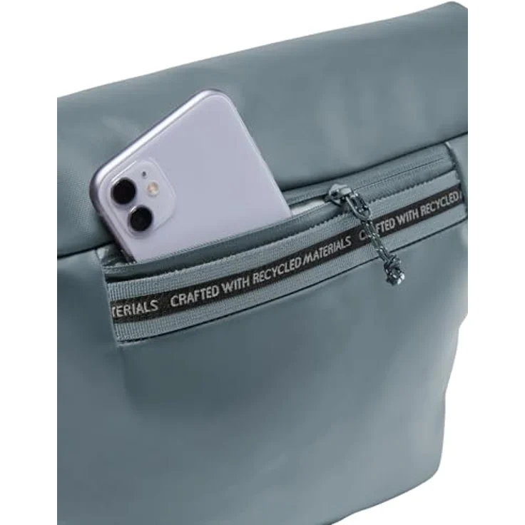 Vaude Mineo Messenger, Laptop-Tasche aus 100% Polyester, 30 cm x 10 cm x 24 cm, grün – Bild 6