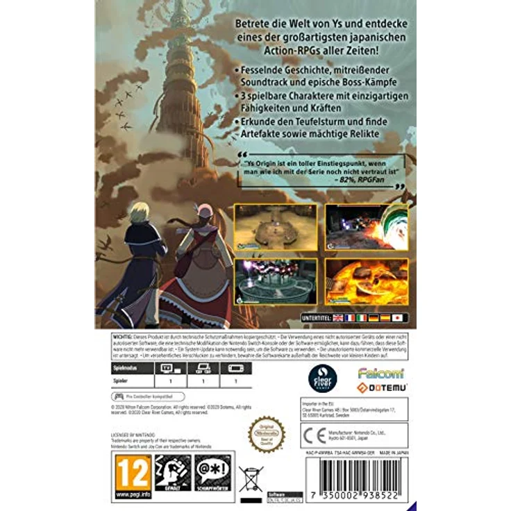 Ys Origin (Switch) – Bild 2