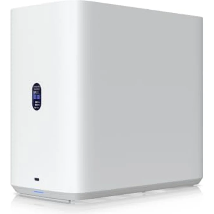 Ubiquiti Networks UNAS-4-W, NAS-Server mit 4 HDD-Schächten, 2 M.2 NVMe SSD-Cache, 2,5-GbE-Netzwerk und USB-C-Konnektivität, weiß – Bild 1