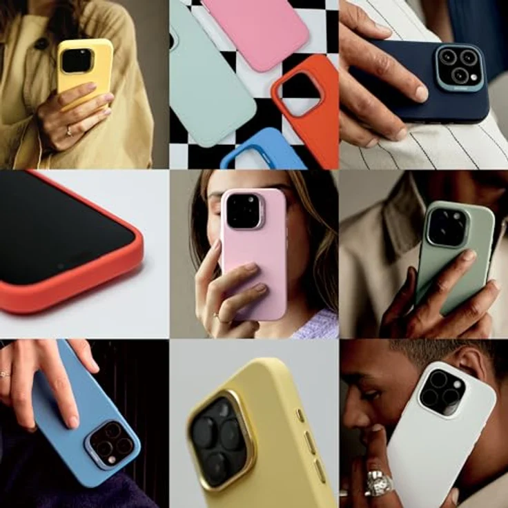 DECODED AntiMicrobial Silicone Backcover für iPhone 16 Pro Max, Schutzhülle mit antimikrobieller Formel und MagSafe-Kompatibilität – Bild 14