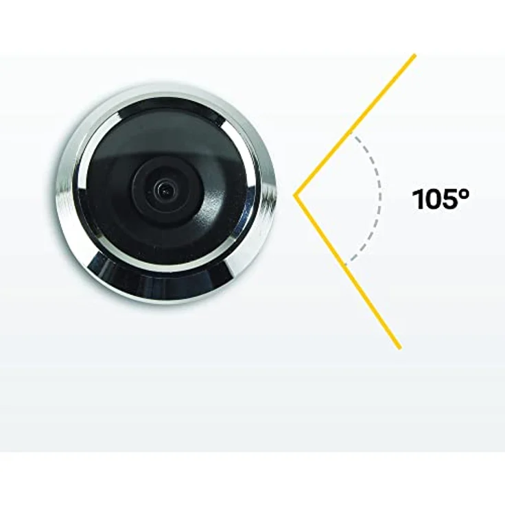 Yale Digitaler Türspion 500 - silber – Bild 3