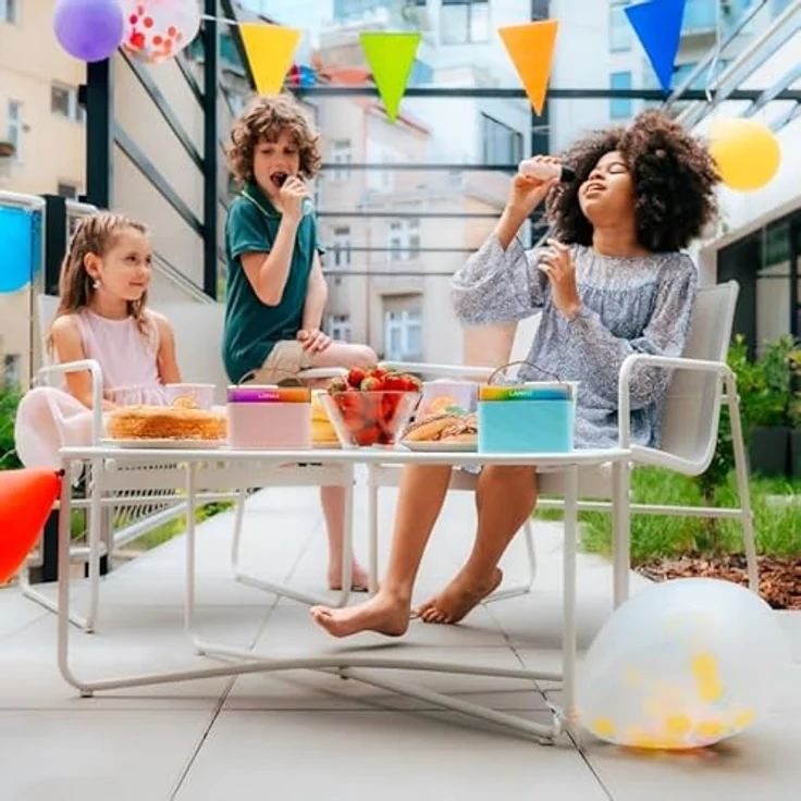 LAMAX KaraokeKid1 Pink, Karaoke-Mikrofon für Kinder mit benutzerfreundlicher Schnittstelle und leichtem Design – Bild 5