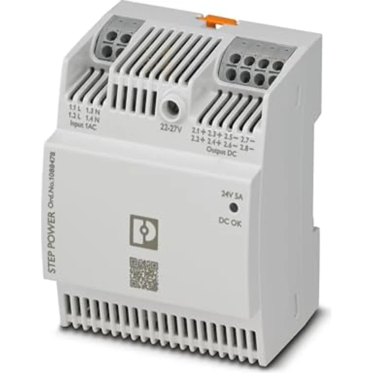 PHOENIX CONTACT Netzteil DIN-Schiene STEP3-PS/1AC/24DC/5/PT 1088478, 24 V/DC, 5 A, 120 W, 1 x 1 Stück – Bild 2