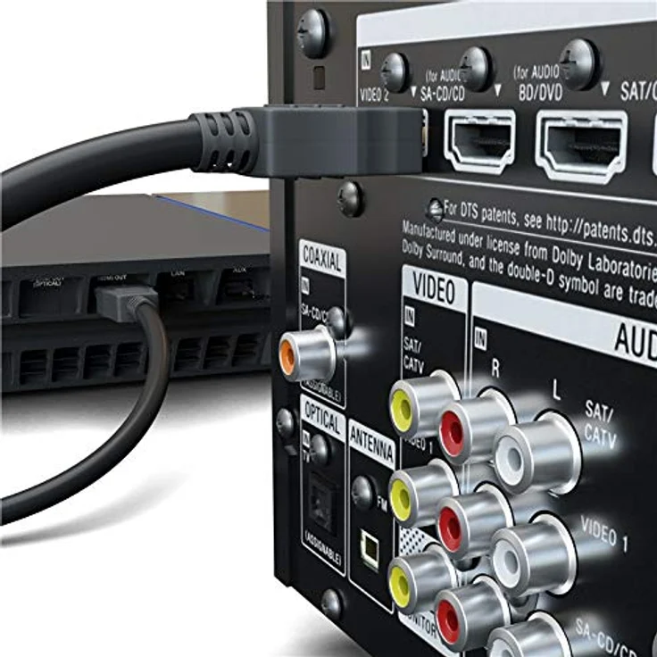 GOOBAY High Speed HDMI™ Kabel 2 m, 4K/60 Hz, mit Ethernet, vergoldete Kontakte, ideal für TV, Spielekonsolen und Streaming – Bild 7