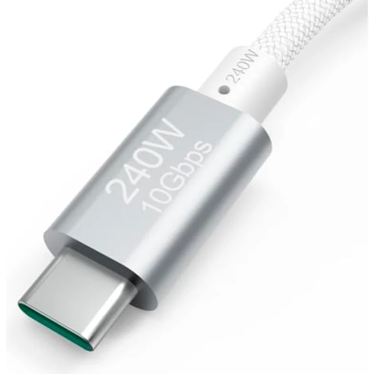 Hama USB C Kabel 1,50 m (Schnellladekabel USB-C auf USB-C, High Speed 10 Gbit/s Datenübertragung, für PC, MacBook, Smartphone etc.) weiß – Bild 5
