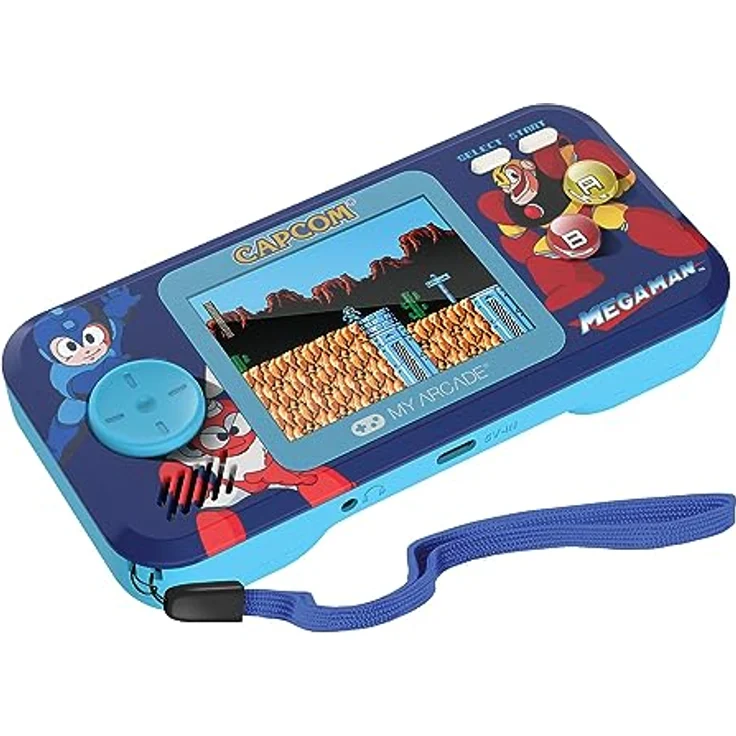My Arcade MEGA MAN POCKET PLAYER PRO, tragbare Konsole mit Mega Man Spielen und langlebigem Akku – Bild 3
