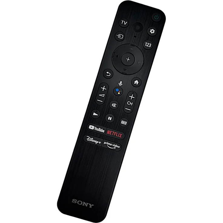 Sony RMF-TX800U, originale VOICE Remote mit beleuchteten Tasten, Infrarot-Fernbedienung für Sony-Fernseher