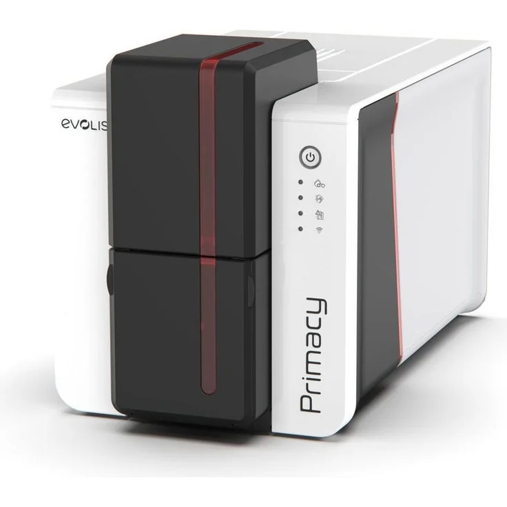 Evolis Primacy 2 Simplex Expert, USB (300 dpi), Etikettendrucker in schwarz – Bild 1