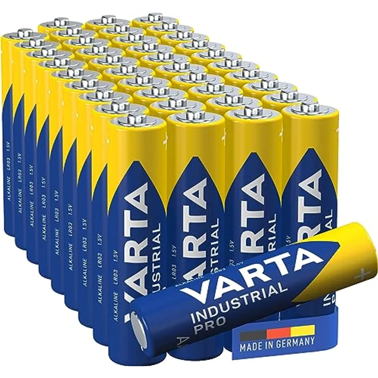 VARTA Industrial Batterie AAA Micro Alkaline Batterien LR03, 40er pack – Bild 3