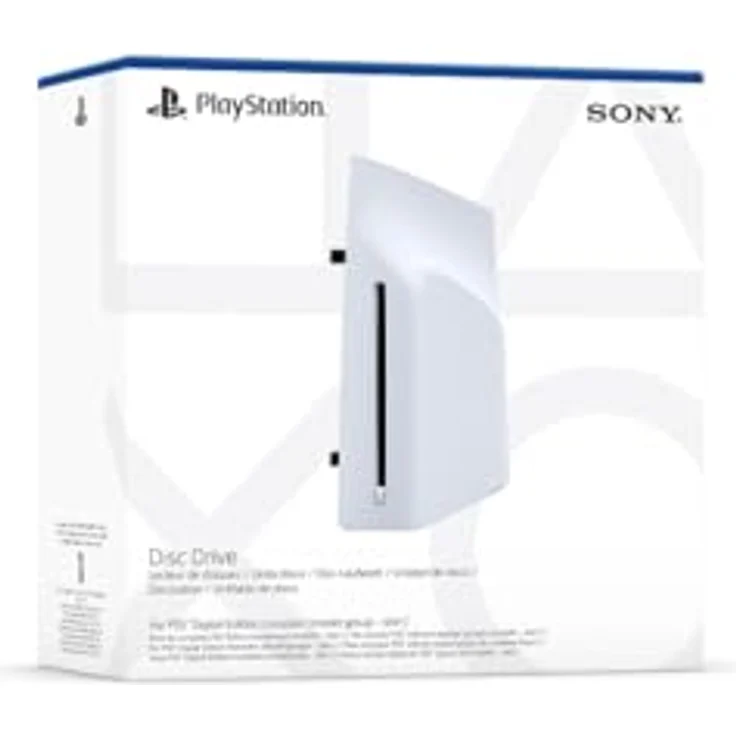 Externes Disc-Laufwerk für PS5 Slim Digital Edition – spielt Spiele & Blu-rays, erweitert um physische Mediennutzung – Bild 4