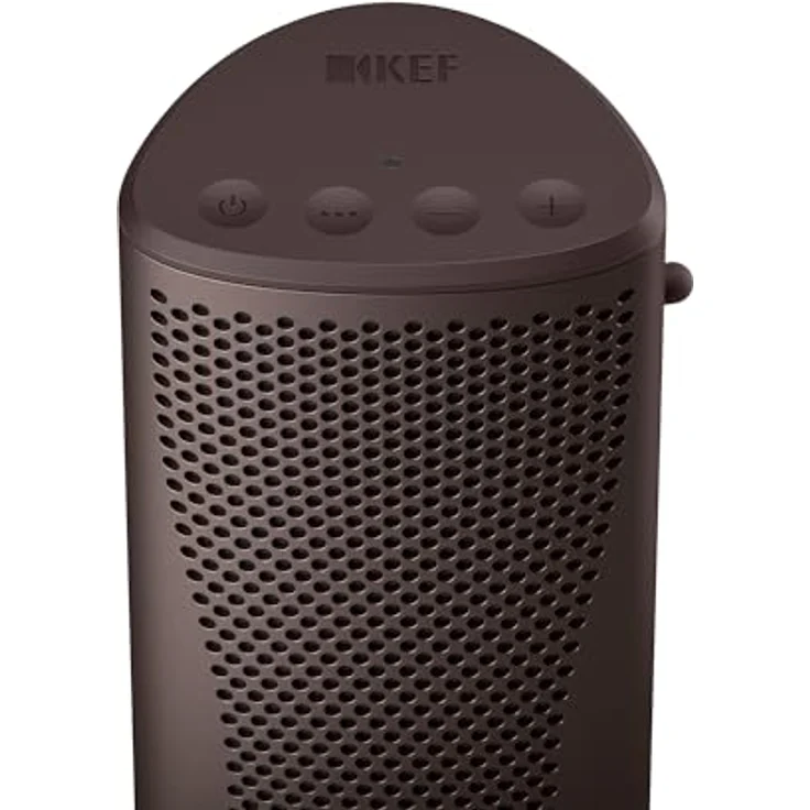 KEF Muo High-Fidelity tragbarer Bluetooth-Lautsprecher, Cocoa Brown | Bluetooth 5.4 aptX Adaptive | IP67 wasserdicht | 24 Std. Wiedergabezeit | USB-C Anschluss – Bild 5