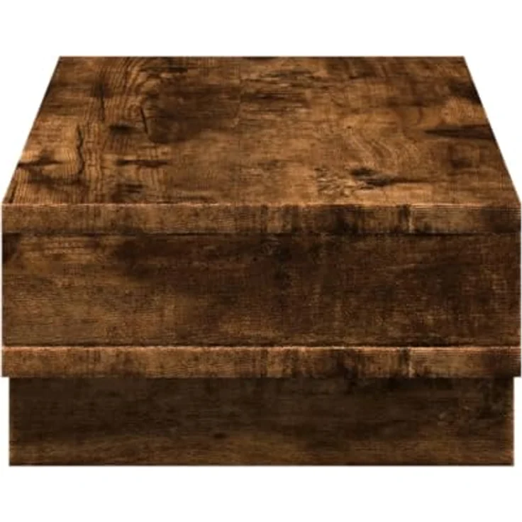 vidaXL Monitorständer Räuchereiche, Holzwerkstoff mit 2 Fächern, 50x27x15 cm, max. Belastbarkeit 25 kg – Bild 6