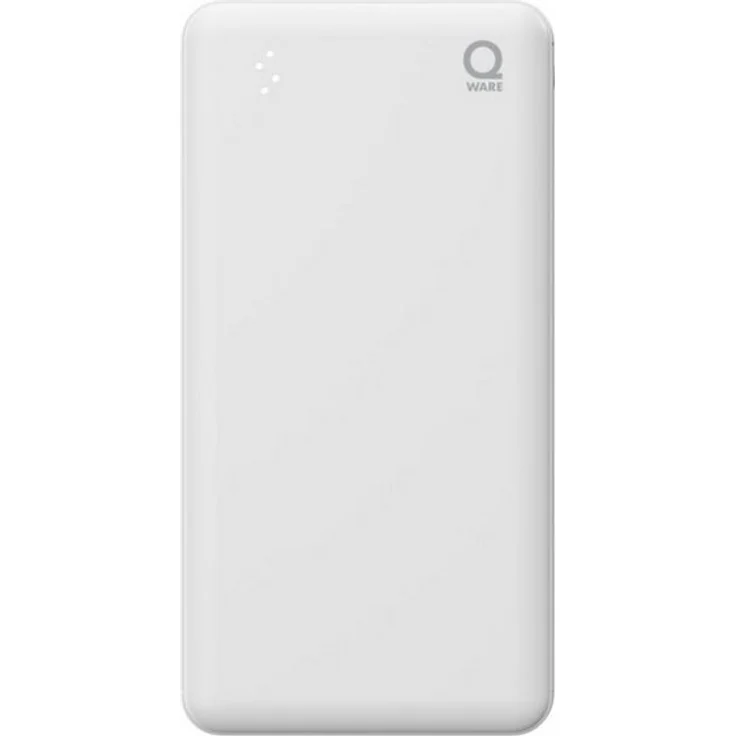 Qware Gaming Powerbank 10000 mAh, mit USB C und 2x USB Ausgängen für Smartphones und Tablets, kompakt und leistungsstark