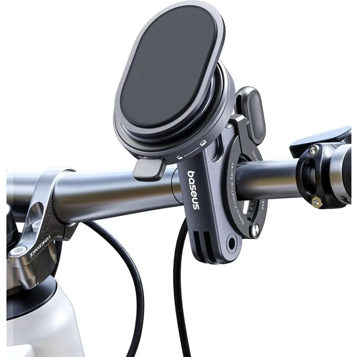 Baseus PrimeTrip Series, Smartphone Halterung für Fahrrad und Scooter, 360° drehbar, Schwarz