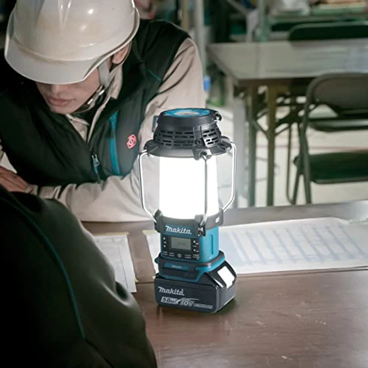 Makita DMR056 Akku-Radio mit Laterne 18V (ohne Akku, ohne Ladegerät) – Bild 3