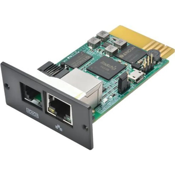 BlueWalker Powerwalker SNMP Manager NG, Netzwerkmanagement-Modul mit Web-Oberfläche, SNMP v1/v2c/v3, BACnet, Modbus TCP, erweiterbar mit Sensoren und GSM-Option