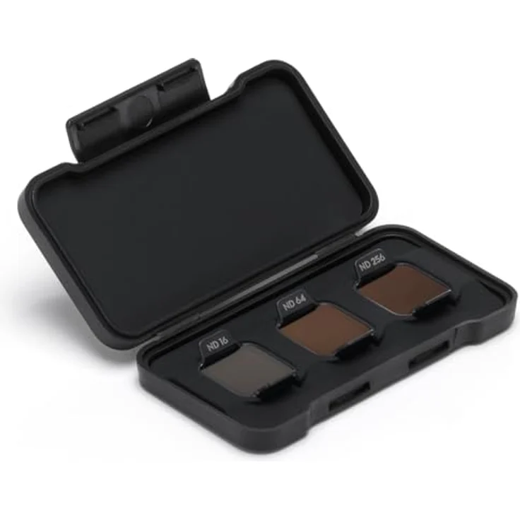 DJI Flip ND-Filterset (ND16/64/256), Kompatibilität: DJI Flip, für herausfordernde Lichtverhältnisse und Zeitraffer-Aufnahmen geeignet – Bild 3