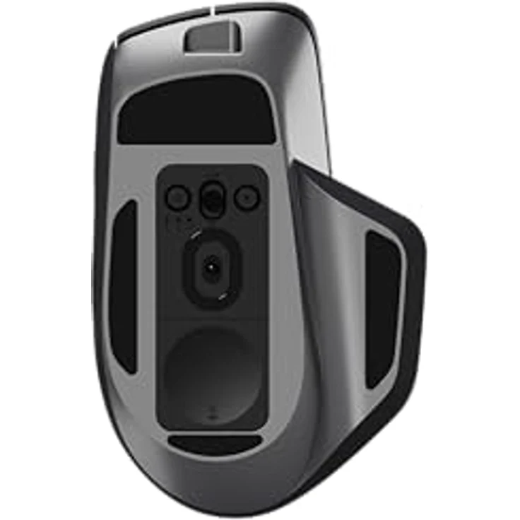 Rapoo MT760MW Kabellose Maus, optische Maus mit 4000 DPI, 2,4 GHz Funkverbindung, wiederaufladbarer Akku, Schwarz – Bild 2