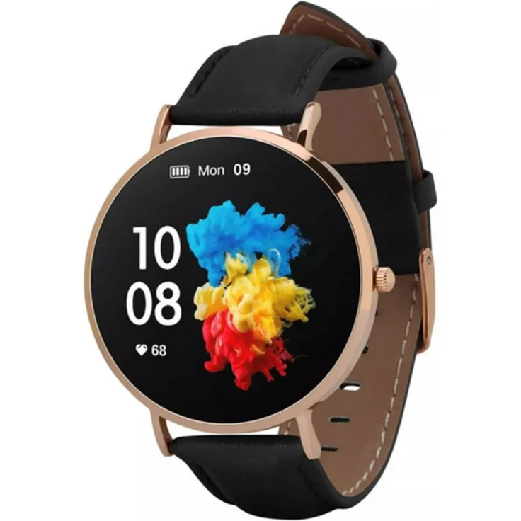 GARETT Garett Verona Smartwatch (Gold-Schwarz)