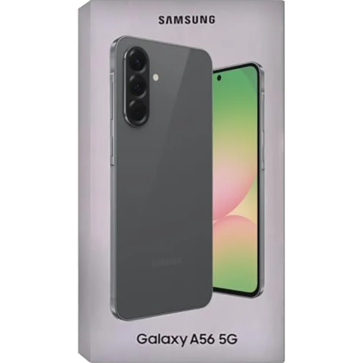 Samsung Galaxy A56 5G 8GB/256GB Schwarz (Awesome Graphite) Dual-SIM SM-A566, Smartphone mit 17 cm (6.7") Display und 50 MP Triple-Kamera – Bild 2