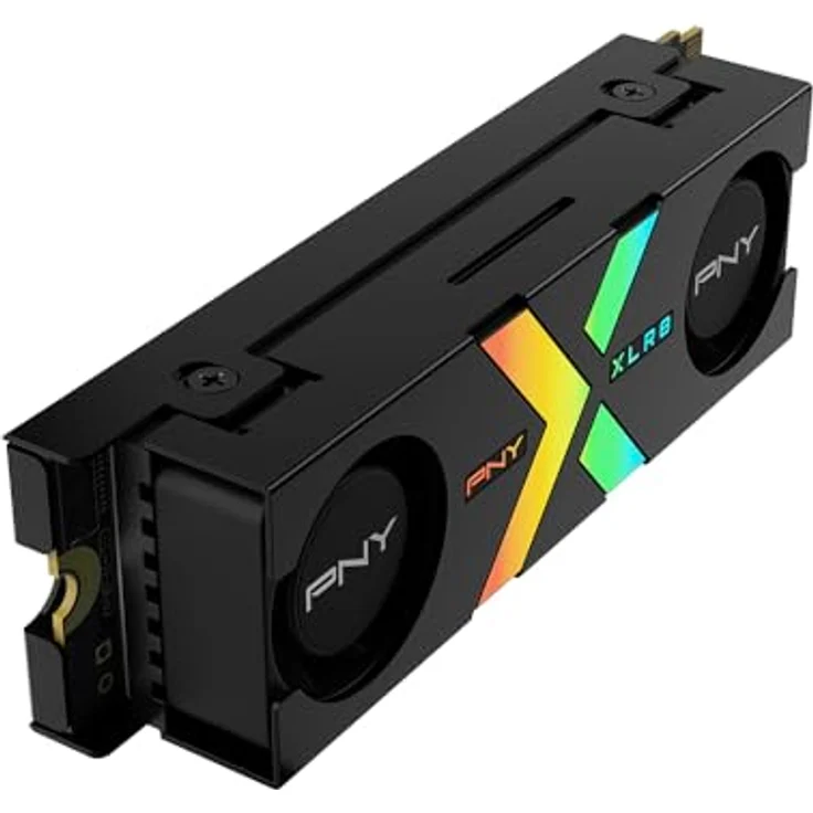 PNY CS3150 XLR8 Gaming Epic-X RGB™ 1TB M.2 NVMe Internal Solid State Drive (SSD) with RGB Heatsink - M280CS3150XHS-1TB-RB – Bild 3