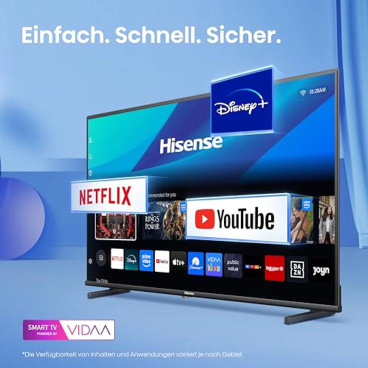 Hisense 40A5Q QLED TV mit Smart-Funktionen, Triple Tuner, Game Mode und WLAN für brillantes Heimkino & Gaming – Bild 11