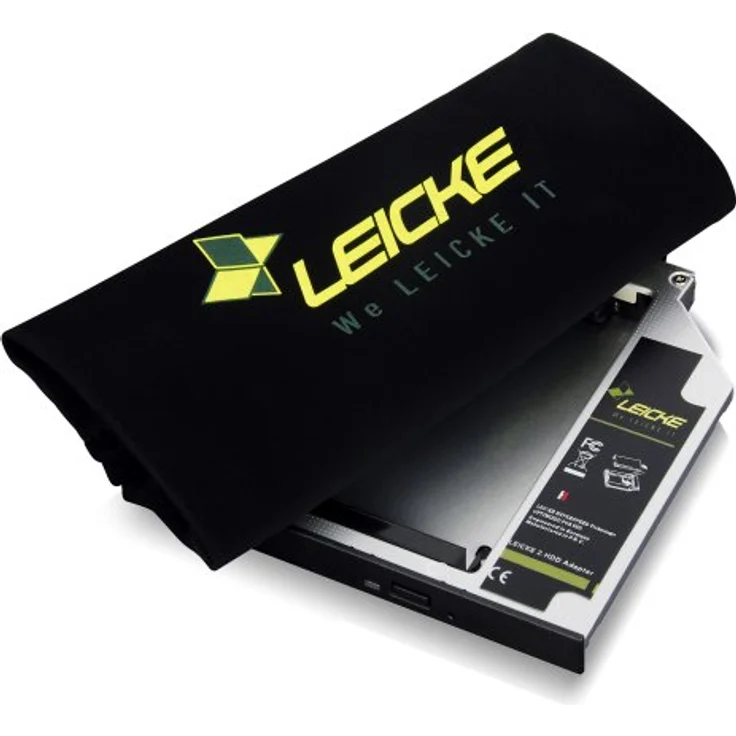 LEICKE DUAL SATA 2.HDD-SSD Universeller SATA-zu-SATA-Festplattenadapter der zweiten Generation für alle 12,7 mm dicken Notebook-Laufwerksschächte |LEICKE mit Hyper-Speed-Technologie (optimiert für SSD) Kompatibel mit IBM ThinkPad,Dell,HP,Lenovo,Acer usw.. – Bild 3