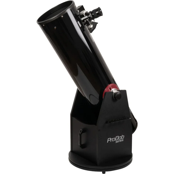Omegon Dobson Teleskop ProDob N 254/1250 DOB II mit Crayford-Fokussierer, LED-Sucher und SWA 32mm Okular