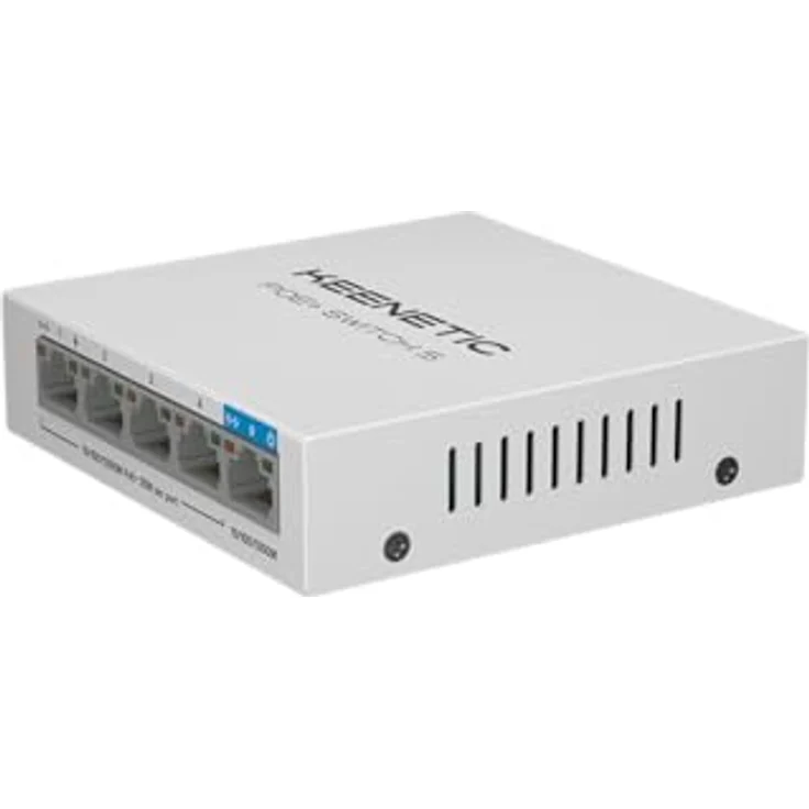 Keenetic PoE+ Switch 5, Switch mit Ein-Kabel-Bereitstellung und intelligentem Netzteil – Bild 3