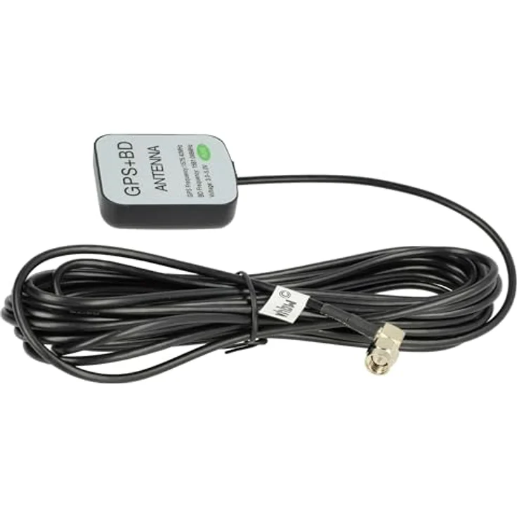 vhbw GPS Antenne für Auto mit SMA-Anschluss, 5m Kabel und Magnetfuß, schwarz – Bild 8