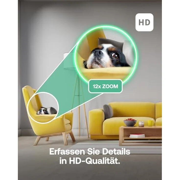 Arlo Indoor 3 HD PTZ Überwachungskamera, 2er Set, 360º schwenkbar, HD Video, 2-Wege-Audio, Kabelgebunden, mit Bewegungsverfolgung und Secure Plan Testzeitraum – Bild 3