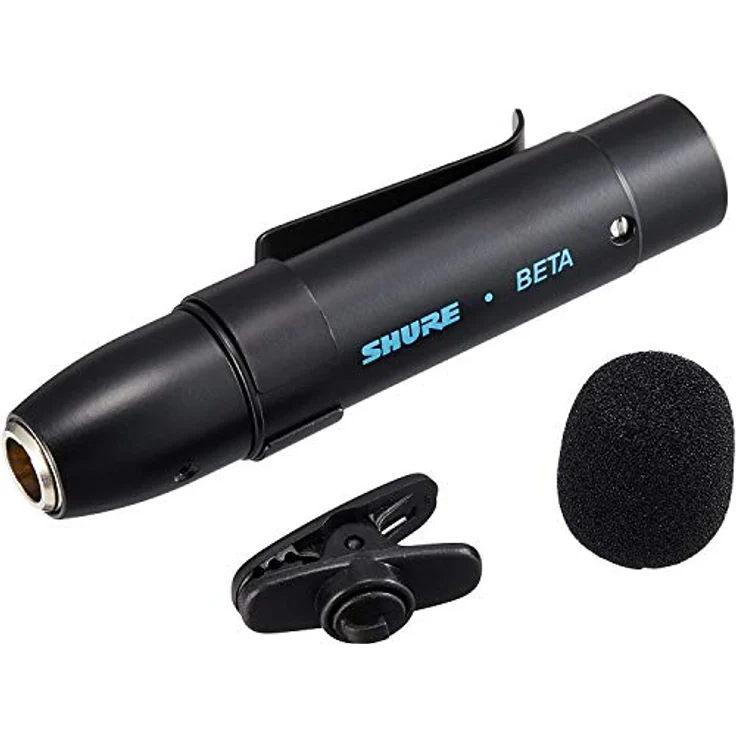 Shure SM35-XLR Performance Headset-Kondensatormikrofon, inkl. Windschutz mit Snap-Fit Halterung und Inline-XLR-Vorverstärker – Bild 3