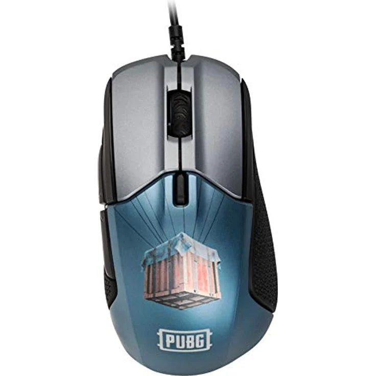SteelSeries Rival 310 - optische Gaming-Maus - RGB-Beleuchtung - 6 Tasten - seitliche Gummigriffe - integrierter Speicher - PUBG – Bild 5